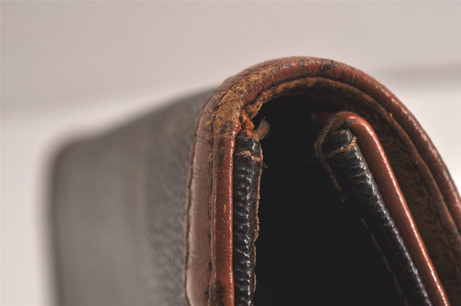 Auth Louis Vuitton Monogram Pochette Dame PM Clutch Bag Old Model LV Junk 0624K