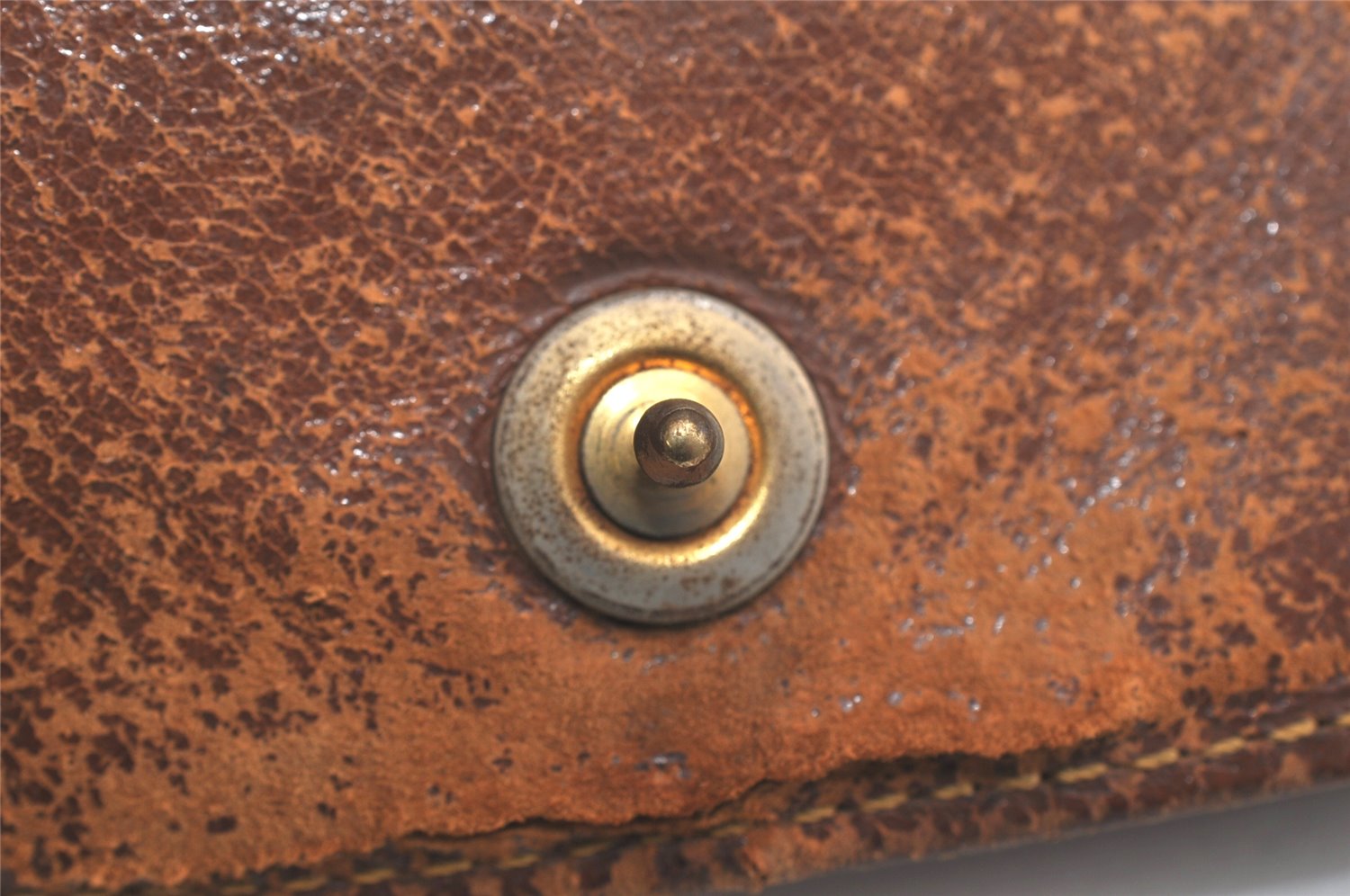 Auth Louis Vuitton Monogram Pochette Dame PM Clutch Bag Old Model LV Junk 0624K