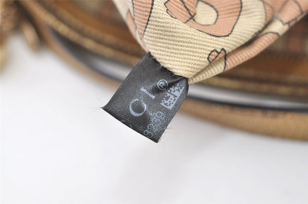 Authentic GUCCI Sherry Line Shoulder Bag GG Canvas Leather 144388 Beige 0625K