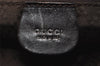 Authentic GUCCI Vintage Shoulder Hand Bag Nylon Leather Brown 0629I