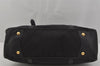 Authentic PRADA Nylon Tessuto Nappa Leather 2Way Shoulder Hand Bag Black 0630J