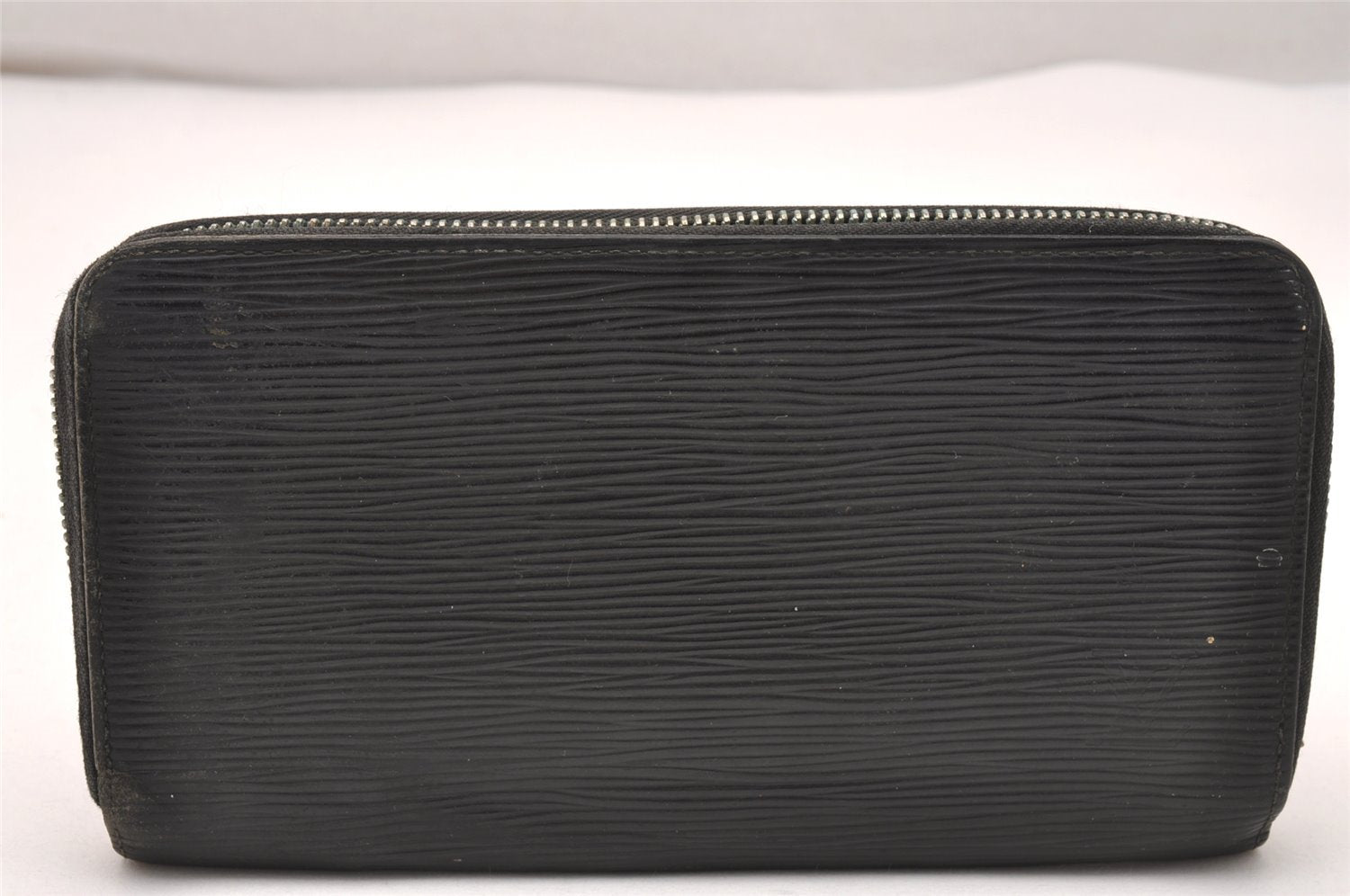 Authentic Louis Vuitton Epi Zippy Long Wallet Purse Black M60072 LV Junk 0631J