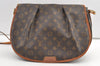 Authentic Louis Vuitton Monogram Menilmontant MM M40473 Shoulder Bag Junk 0631K