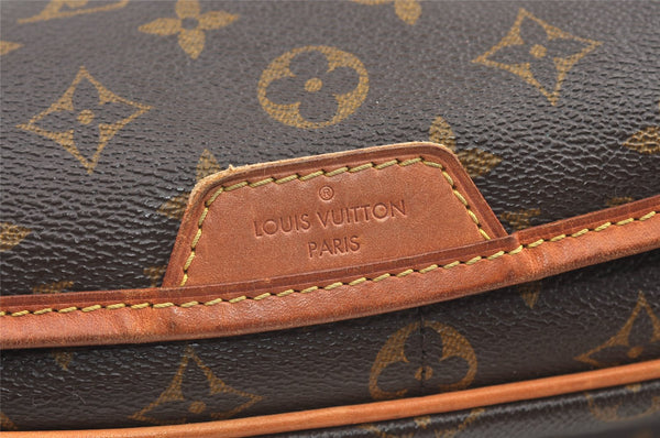 Authentic Louis Vuitton Monogram Menilmontant MM M40473 Shoulder Bag Junk 0631K