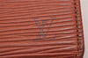 Auth Louis Vuitton Epi Porte Tresor International Wallet Brown M63383 LV 0632J