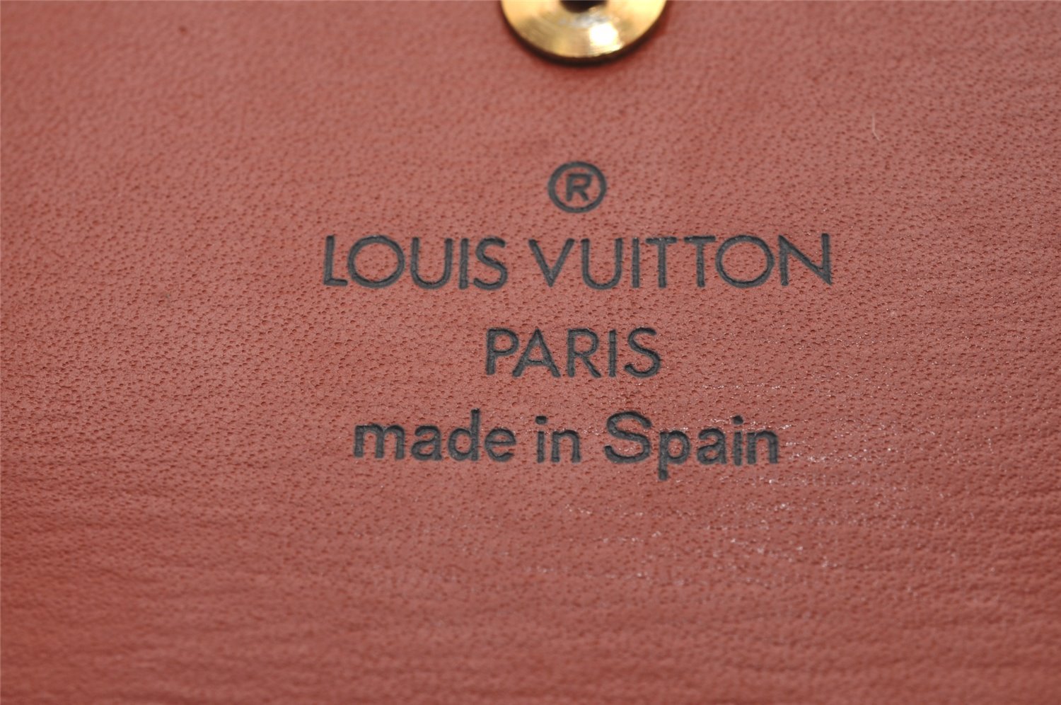 Auth Louis Vuitton Epi Porte Tresor International Wallet Brown M63383 LV 0632J