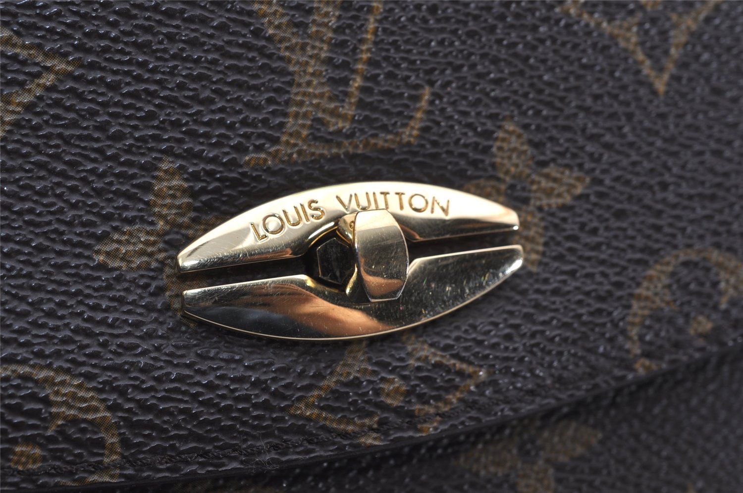 Authentic Louis Vuitton Monogram Malesherbes Hand Bag Purse M51379 LV 0632K