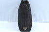 Authentic PRADA Vintage Nylon Tessuto Shoulder Tote Bag Purse Black 0633I