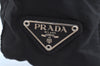 Authentic PRADA Vintage Nylon Tessuto Shoulder Tote Bag Purse Black 0633I