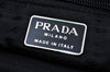 Authentic PRADA Vintage Nylon Tessuto Shoulder Tote Bag Purse Black 0633I