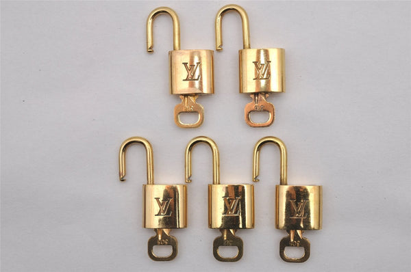 Authentic Louis Vuitton Padlock & Keys 10Set LV 0634J