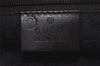 Authentic GUCCI Vintage Tote Hand Bag Purse GG Canvas Leather 105651 Brown 0635J