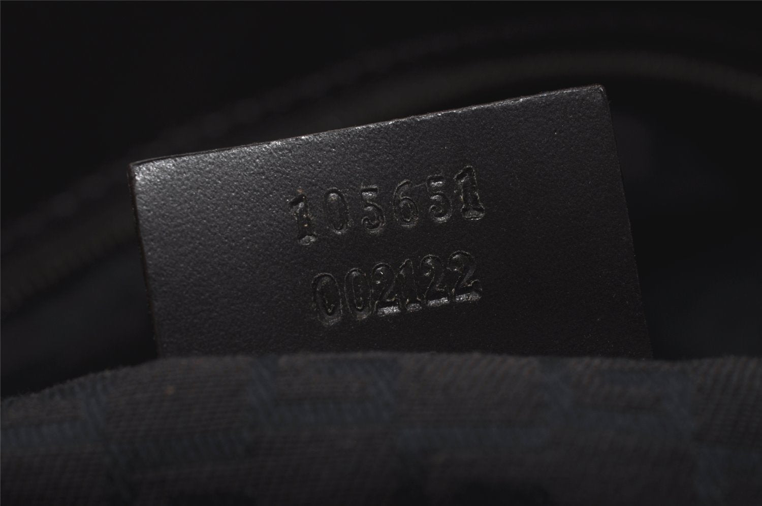 Authentic GUCCI Vintage Tote Hand Bag Purse GG Canvas Leather 105651 Brown 0635J