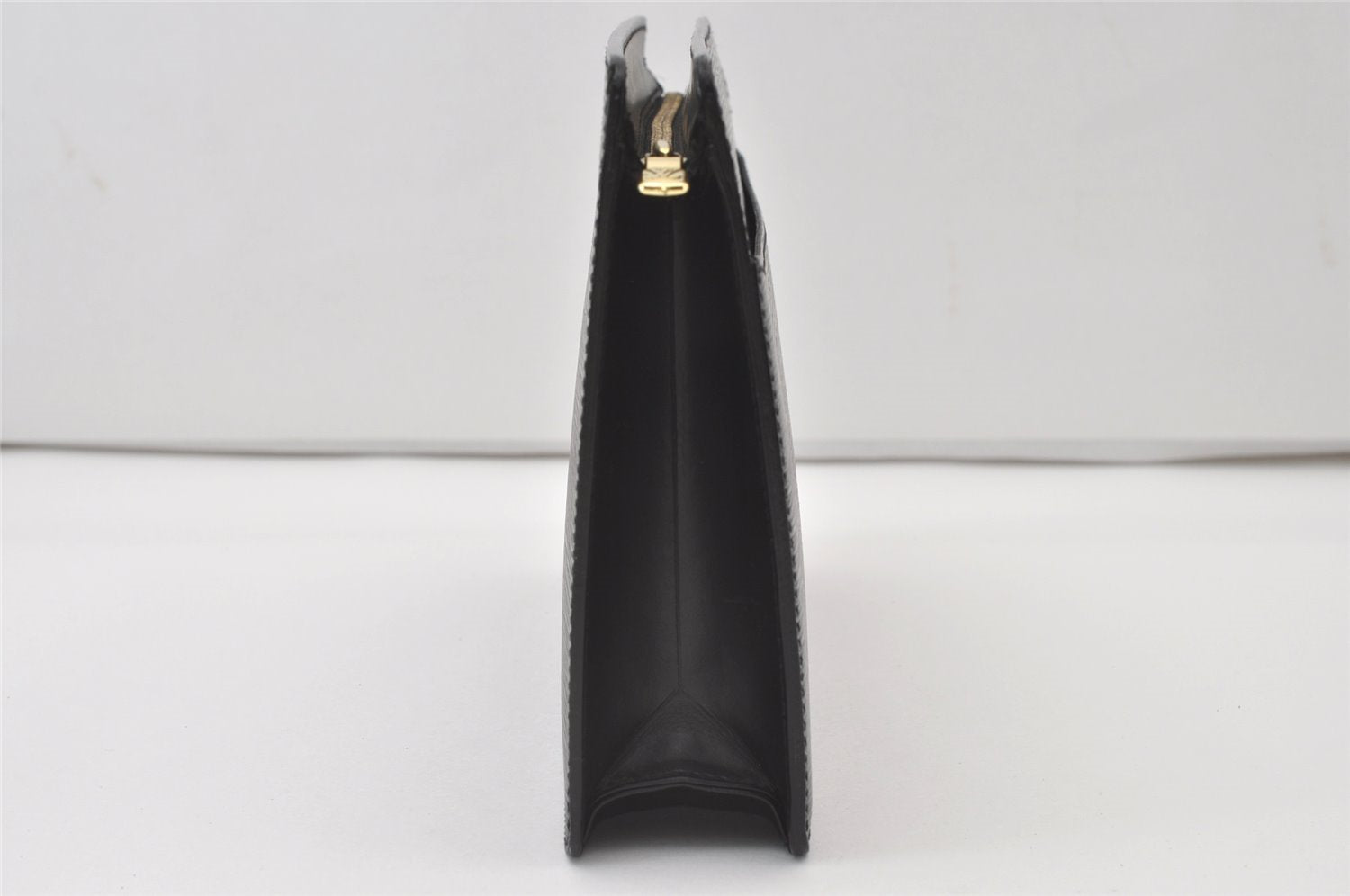 Authentic Louis Vuitton Epi Pochette Homme Clutch Hand Bag Black M52522 LV 0636J