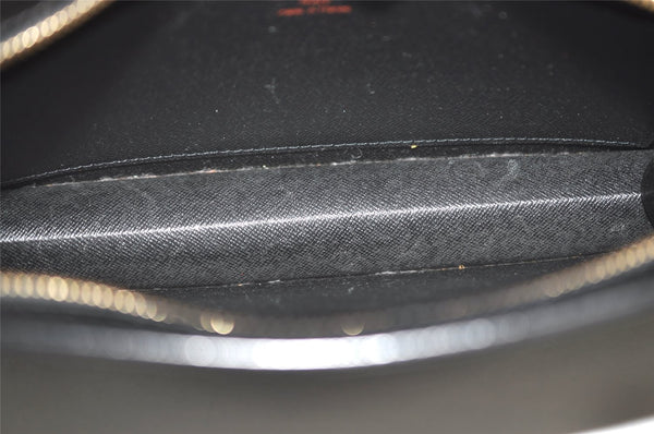 Authentic Louis Vuitton Epi Pochette Homme Clutch Hand Bag Black M52522 LV 0636J