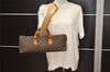 Authentic Louis Vuitton Monogram Sac Trico Hand Bag Purse Old Model LV 0636K