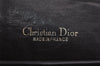 Authentic Christian Dior Trotter Shoulder Hand Bag Canvas Leather Brown 0637K