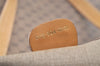 Authentic GUCCI Web Sherry Line Micro GG PVC Leather Tote Bag Brown 0638K
