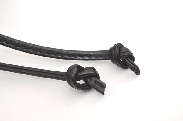 Authentic Louis Vuitton Epi Petit Noe Bi-color Blue x Black Drawstring Bag 0640K