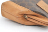 Authentic CELINE Vintage Macadam Blason PVC Leather Coin Purse Case Brown 0641K