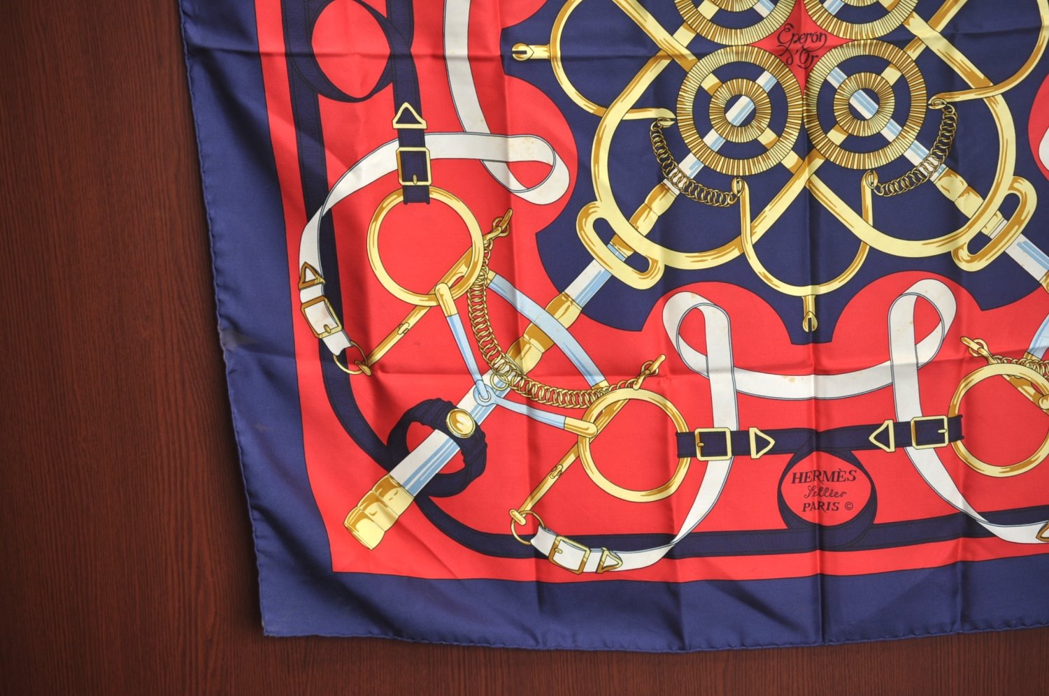 Authentic HERMES Carre 90 Scarf 