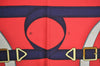 Authentic HERMES Carre 90 Scarf "Eperon d'or" Silk Navy Blue 0642J