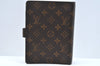 Authentic Louis Vuitton Monogram Agenda GM Notebook Cover R20106 LV 0643I