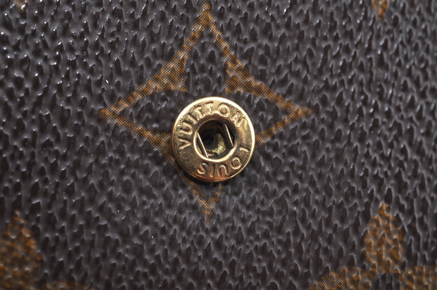 Authentic Louis Vuitton Monogram Agenda GM Notebook Cover R20106 LV 0643I