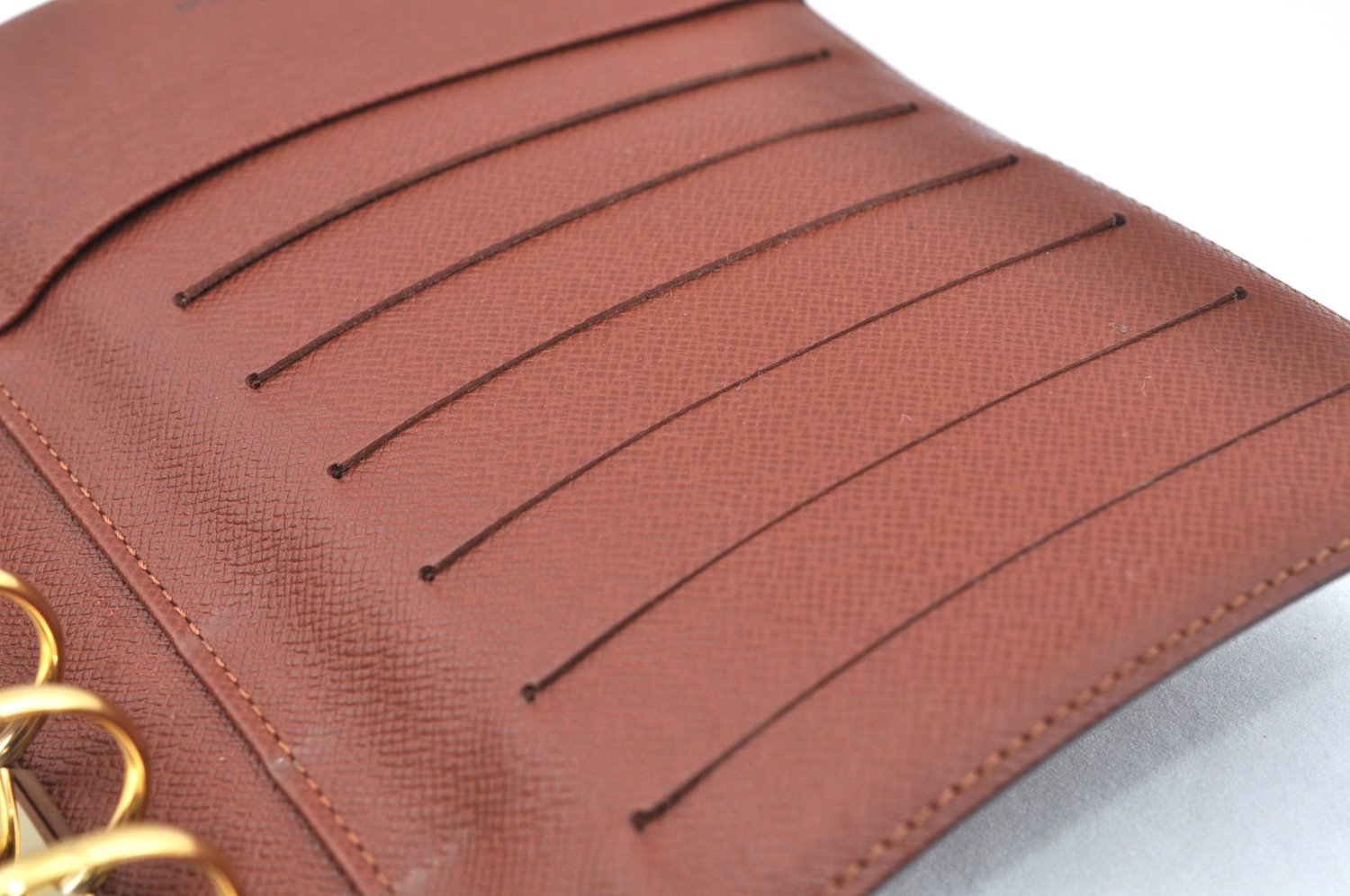 Authentic Louis Vuitton Monogram Agenda GM Notebook Cover R20106 LV 0643I