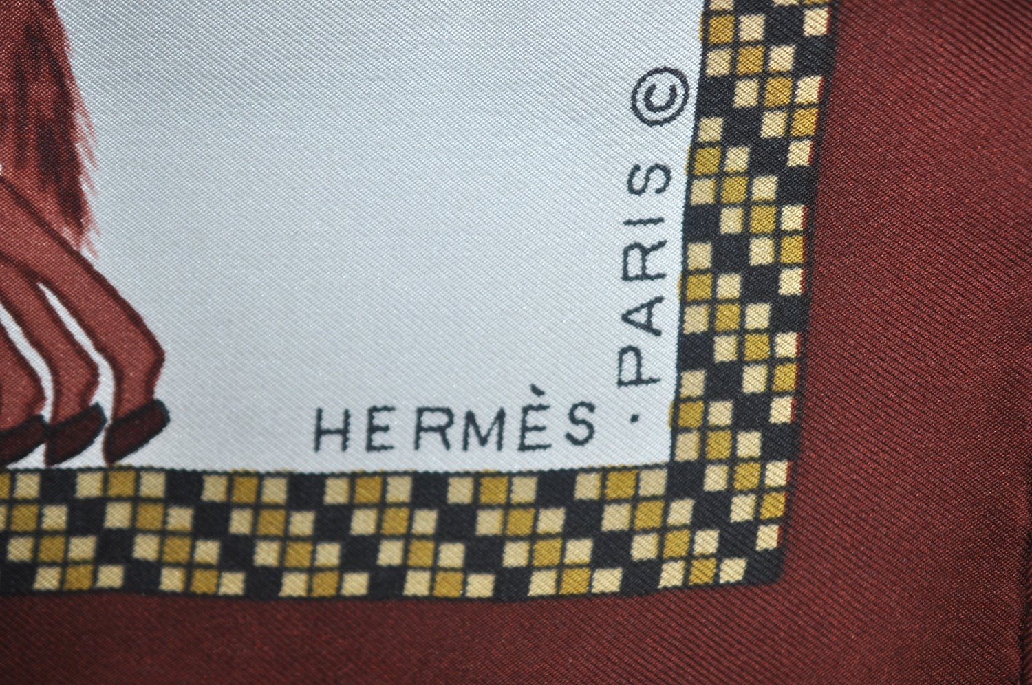 Authentic HERMES Carre 90 Scarf 