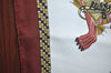 Authentic HERMES Carre 90 Scarf "HARNAIS FRANCAIS" Silk Brown 0646J