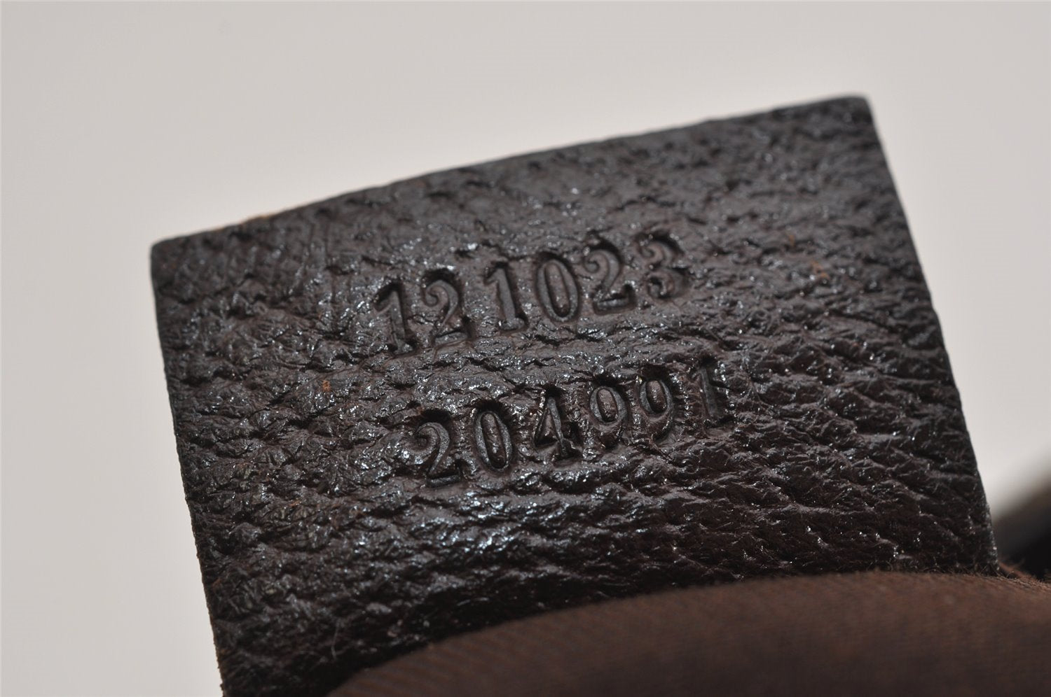 Authentic GUCCI Eclipse Shoulder Tote Bag GG Canvas Leather 121023 Brown 0650K