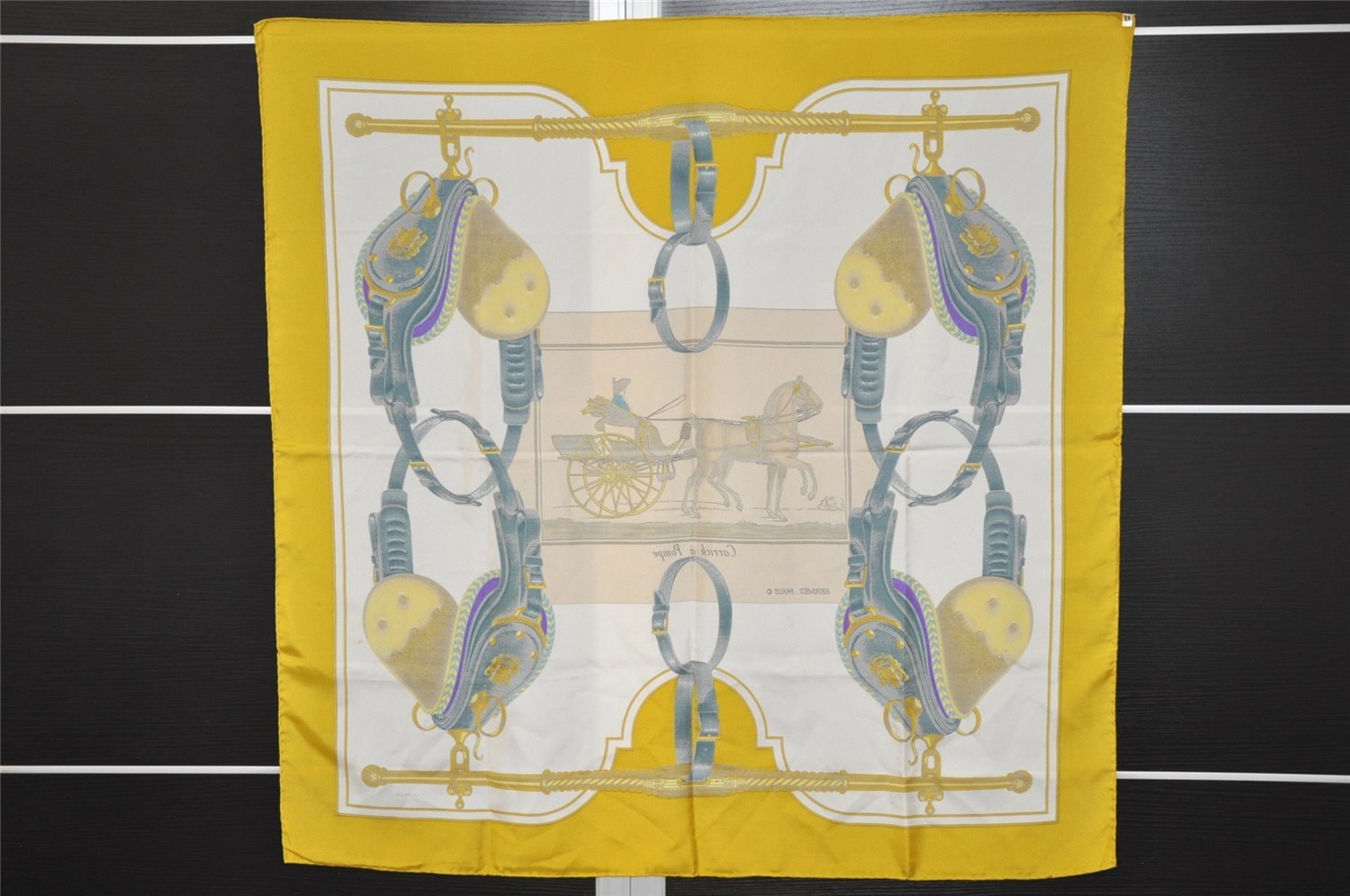 Authentic HERMES Carre 90 Scarf 