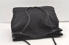 Authentic GUCCI Vintage Shoulder Tote Bag GG Canvas Leather 109141 Black 0651K