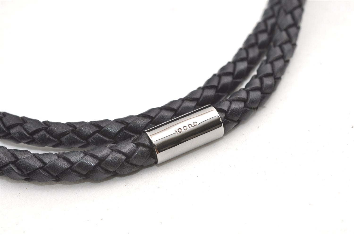 Authentic GUCCI Vintage Shoulder Tote Bag GG Canvas Leather 109141 Black 0651K