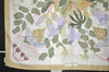 Authentic HERMES Carre 90 Scarf "Flora Graeca" Silk Beige 0653J