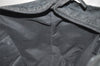 Authentic GUCCI Web Sherry Line Tote Bag GG Canvas Leather 131228 Black 0656J