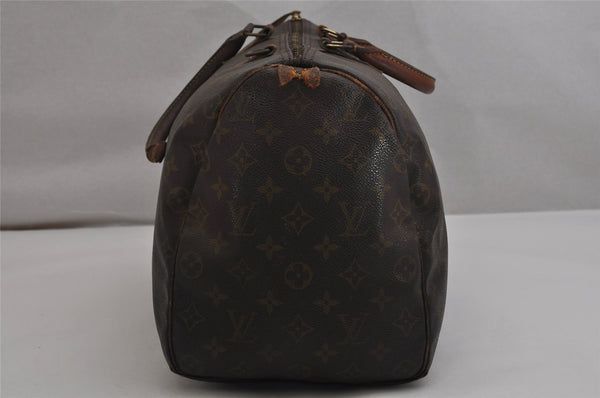 Authentic Louis Vuitton Monogram Speedy 40 Hand Boston Bag M41522 Junk 0656K