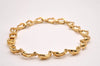 Authentic NINA RICCI Vintage Choker Necklace Accessory Gold Junk 0657J
