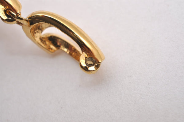 Authentic NINA RICCI Vintage Choker Necklace Accessory Gold Junk 0657J