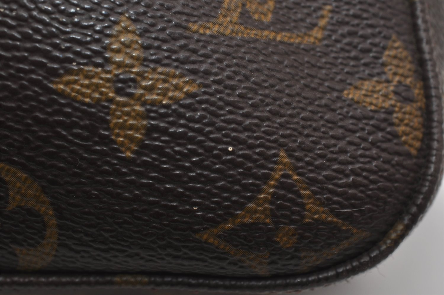 Authentic Louis Vuitton Monogram Looping GM Shoulder Bag M51145 LV Junk 0657K