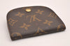 Authentic Louis Vuitton Monogram Porte Monnaie Gousset M61970 Coin Purse 0658J