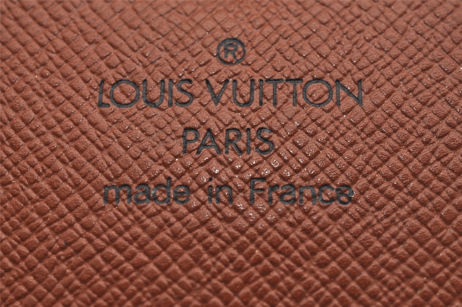 Authentic Louis Vuitton Monogram Porte Monnaie Gousset M61970 Coin Purse 0658J