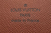 Authentic Louis Vuitton Monogram Porte Monnaie Gousset M61970 Coin Purse 0658J