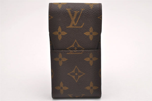 Authentic Louis Vuitton Monogram Etui Cigarette Case M63024 LV 0659J