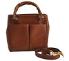 Authentic GUCCI Bamboo 2Way Shoulder Hand Bag Purse Leather Brown Junk 0659K