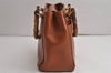 Authentic GUCCI Bamboo 2Way Shoulder Hand Bag Purse Leather Brown Junk 0659K