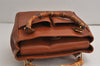 Authentic GUCCI Bamboo 2Way Shoulder Hand Bag Purse Leather Brown Junk 0659K