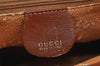 Authentic GUCCI Bamboo 2Way Shoulder Hand Bag Purse Leather Brown Junk 0659K