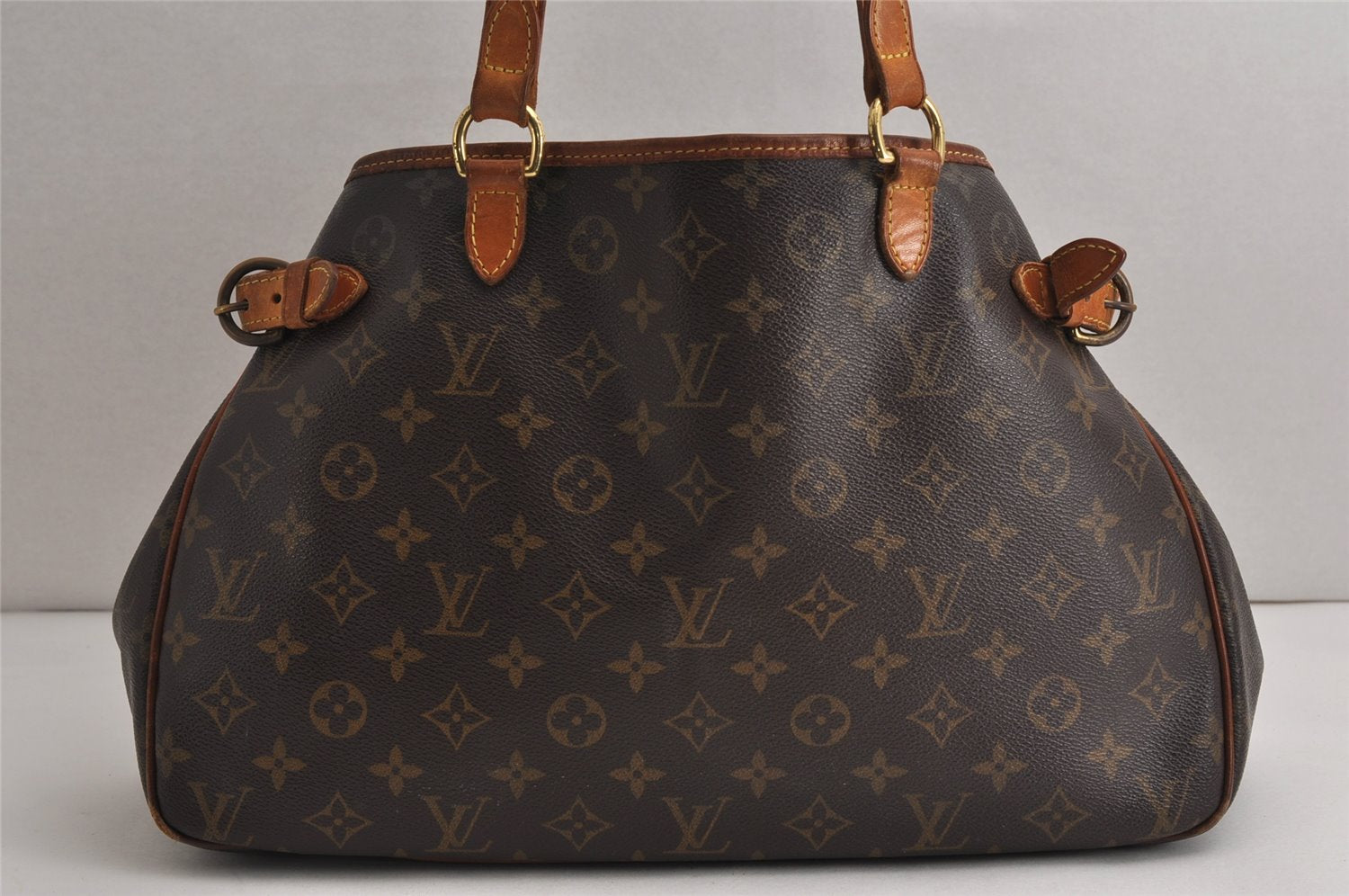 Auth Louis Vuitton Monogram Batignolles Horizontal Tote Bag M51154 Junk 0660K